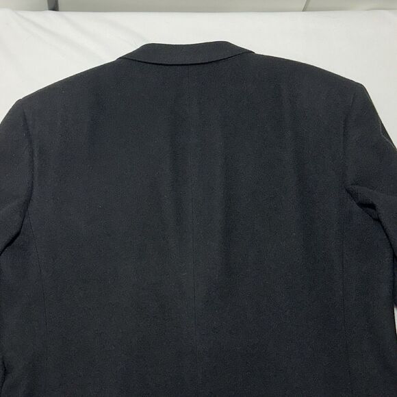 Jacobson's Men's 42 Regular 100% Pure Camelhair Suit Jacket Black Sport Coat USA - Picture 11 of 16